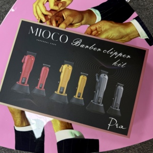 पेशेवर बाल क्लिपर सेट हेयर क्लिपर बाल ट्रिमर किट बार्बर क्लिपर दाढ़ी ट्रिमर - Product Image 3