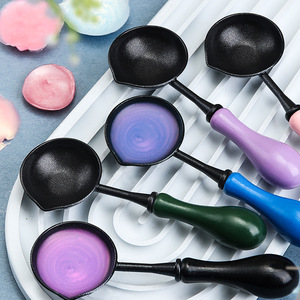 Mühür mumu damga yapışmaz kaşık sızdırmazlık balmumu ısıtma aracı Anti sopa kolay temiz mühür damga kaşık - Product Image 1