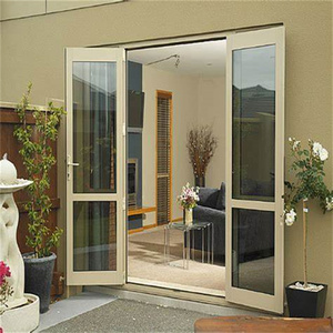 Toma Modern Wit Aluminium Enkele Openslaande Deur Waterdicht Veiligheidsglas Openslaande Ramen Opvouwbaar Met <span class=keywords><strong>Nylon</strong></span> Zeefnet - Product Image 2