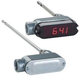 Transmetteur de vitesse du vent Dwyer 641-6-LED avec affichage numérique, débitmètre d'air - Product Image 1