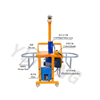 Plateforme suspendue simple ZLP250 en alliage d'aluminium moderne pour travaux en hauteur