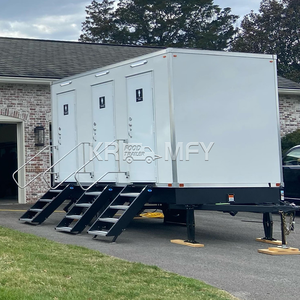 Chine Toilette Aluminium OEM Toilettes Remorques Remorque Mobile Toilettes à vendre Toilette de luxe avec douche - Product Image 6