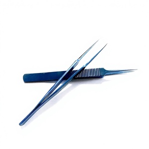 Instrumentos Microquirúrgicos de 11.5cm para Trasplante Capilar, Aleación de Titanio de Alta Calidad, Certificación CE, Cabezal Curvo con Plataforma en Esquina - Product Image 4