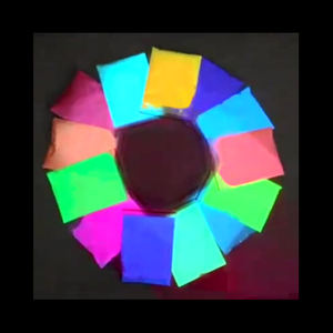 Großhandel benutzerdefinierte hohe helle lang wirkenden photolumineszierende pulver leucht strontium aluminat verbindung glow in the dark pigment - Product Image 2
