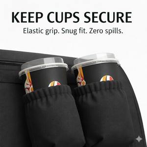 <span class=keywords><strong>Sac</strong></span> de <span class=keywords><strong>livraison</strong></span> isotherme <span class=keywords><strong>pour</strong></span> Doordash <span class=keywords><strong>Uber</strong></span> avec porte-gobelets/supports de boissons – Qualité commerciale supérieure – Nouveauté - Product Image 5