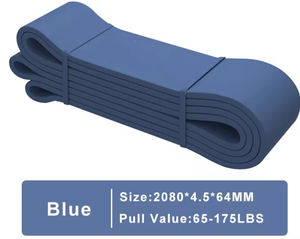 Tali lateks olahraga kebugaran, kekuatan kuat pita lateks latihan resistensi - Product Image 3