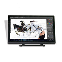 Tablette graphique LED entièrement automatique de 21.5 pouces Moniteur de stylo à dessin Nouvel affichage avec interface USB et DVI