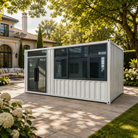Isolation thermique Protection contre le froid Maison préfabriquée Imperméable Antirouille Modulaire Conteneur de 20 pieds Résidence mobile