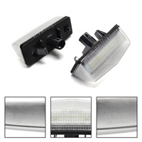 2 ampoules LED pour éclairage de plaque d'immatriculation pour Toyota Prius XW20 XW30 Prius V RAV4 Venza Matrix C-HR Scion TC