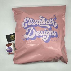 Custom LOGO Printed Eco Friendly Full Color Printed Poly Shipping Mailer for Clothing Full Image Mailing Bags - Product Image 1
