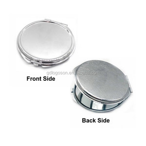 Bán Buôn Kim Loại Nhỏ Gọn Gương Giá Rẻ Số Lượng Lớn Trống Nhỏ Gọn Gương Với Logo Của Bạn - Product Image 1