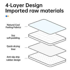 Pawpapa Corée du Sud Importé Cool Fiber Pad M Taille Solide Motif D'été chat <span class=keywords><strong>et</strong></span> Chien Tapis <span class=keywords><strong>De</strong></span> Sommeil - Product Image 4