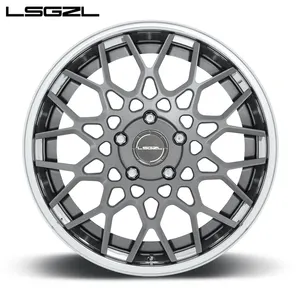 LSGZL Pelek Roda Laba-laba Kustom, Velg Mobil Tempa 18 19 20 21 22 Inci dengan Velg Aluminium Aloi