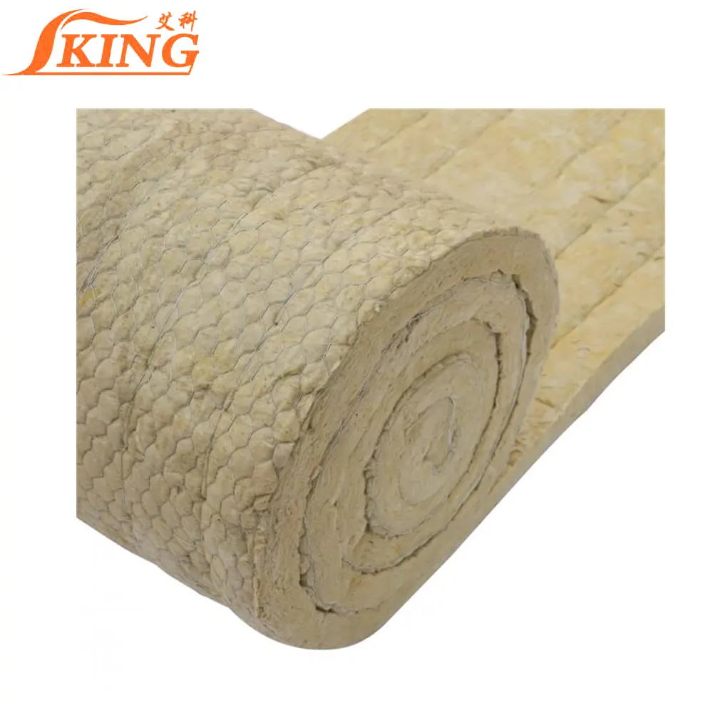 ISOKING Low Price Rock Wool Roll Insulation  for construction