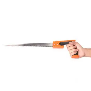 300mm 65 Mn steel hand tool tree cutting Straight Pruning Curving rubber handle garden compass saw