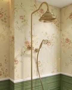 Carreaux de mur en porcelaine classique française noir rouge bleu 30x1200mm, qualité supérieure, antidérapant, mat, relief pour salle de bain, salon - Product Image 2