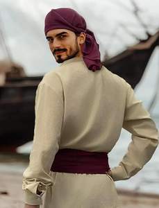 男士海盗服装套装文艺复兴时期服装男士中世纪服装含配饰 - Product Image 4