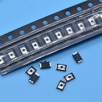 PengYingCircuit intégré 2x3x0.6 U Interrupteur à bouton-poussoir tactile Micro interrupteur à 4 broches SMD Interrupteur tactile à clé à couche mince