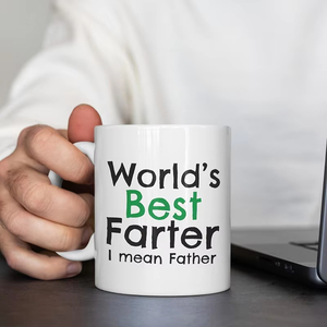 Tazza da <span class=keywords><strong>caffè</strong></span> in ceramica stampata con <span class=keywords><strong>lettere</strong></span> migliori regali al mondo per papà regalo unico festa di compleanno festa del papà - Product Image 3