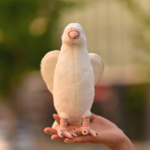 Lindo Peluche de Paloma de la Paz de 10 Pulgadas con Diseño de <span class=keywords><strong>Animal</strong></span>, Relleno de Algodón PP y Peluche Súper Suave, Muñeco de Pájaro Adorable, Regalos Unisex - Product Image 3
