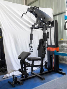 Phòng tập thể dục thương mại thiết bị thép có thể điều chỉnh hệ thống ròng rọc kép cáp chéo đa trạm tập thể hình toàn diện - Product Image 5