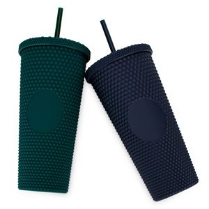 Large 710Ml Durian Straw Water <b>Cup</b> <b>With</b> Creative Hand Tied Design for Parties - Product Image 4