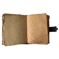 Carnet en cuir imprimé loup, livre des ombres, carnet vierge, fournitures de bureau, bloc-notes, fournitures d'écriture - Vente en gros