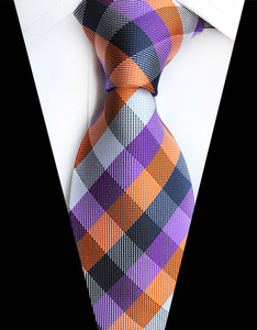 8cm <strong>Men's</strong> <strong>Tie</strong> Solid Plaid Striped <strong>Ties</strong> for <strong>Men</strong> Business <strong>Pink</strong> Red Neck <strong>Tie</strong> - Product Image 5