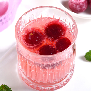 Daqiaodao commercio all'ingrosso di succo di frutta palline di gelato Kyoho all'uva palline di gelato per cocktail al gusto di frutta - Product Image 6