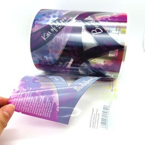 High Quality Custom Vinyl <strong>Transparent</strong> Sticker Roll Pack Waterproof Cosmetic <strong>Label</strong> Logo For Packaging Custom Packaging <strong>Labels</strong> - Product Image 3