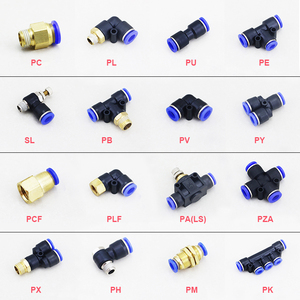 Conectores Neumáticos de PU/PC/<span class=keywords><strong>PL</strong></span>/PX/SL/PH/PV/PE/PY/PG/PW/PEG para Tuberías de Agua, Conexiones Neumáticas de <span class=keywords><strong>Pl</strong></span>ástico para Mangueras de Aire de Un Toque - Product Image 3