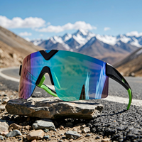 Fabricant de lunettes de sport, lunettes de course et de cyclisme polarisées photochromiques UV400 TR90, lunettes légères à miroir