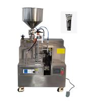 Machine de remplissage et de scellage semi-automatique de tubes en plastique de haute qualité pour crème cosmétique, miel et gel