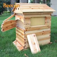 Beecon Automatischer Honigflussrahmen 7-Rahmen Imkerei-Werkzeug mit 1 Jahr Garantie Neues Kunststoff-Bienenstock-Equipment