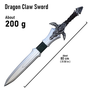 Épée de modèle d'arme en mousse PU, accessoire de personnage de jeu de rôle Warcraft, de personnage de jeu ou de personnage de drame, pour la Garde Royale, pour Halloween, cadeau, maquillage, fête - Product Image 2