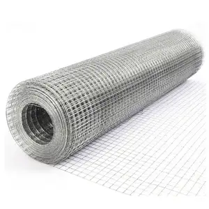 Hot Dipped Galvanized Fencing Iron Netting 10 gauge Welded Wire Mesh for rabbit bird Animal Pet Cages