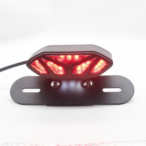Accessoires pour motos, feu arrière LED de freinage et de positionnement pour moto avec support, feu arrière LED pour véhicule tout-terrain - Product Image 5