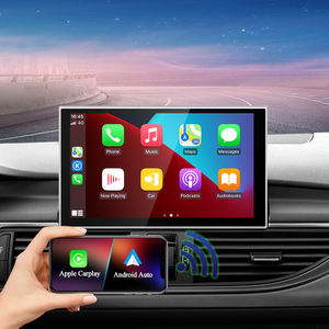 Système d'intelligence automobile STWEI 9 pouces 8 cœurs Android 14 CarPlay sans fil AUTO pour AUDI A6 A7, système multimédia de voiture, navigation GPS - Product Image 4