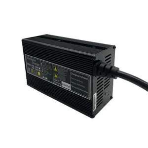 Không thấm nước IP45 36V pin lithium sạc thông minh 36V 10AH cho xe đạp điện Li-ion Battery Charger 42V