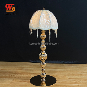 Lampe de table LED en métal de luxe SMOOTH, décoration de bouquet de mariage, centre de table pour événements festifs - Product Image 4