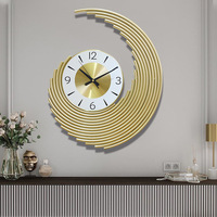 Jam Dinding Titanium 3d Mewah, Desain Baru Kreatif untuk Dekorasi Rumah Modern