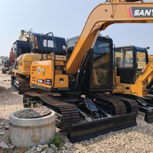 Excavadora Sany75C de Segunda Mano de Alta Calidad, Excavadora Hidráulica de 7.5 Toneladas, Mini Excavadora Sany 75 Usada para Construcción - Product Image 3