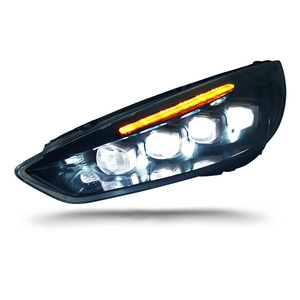 Gruppo dinamico della lampada frontale del faro a LED per <span class=keywords><strong>FORD</strong></span> <span class=keywords><strong>Focus</strong></span> 2015 2016 2017 <span class=keywords><strong>2018</strong></span> luce anteriore con luce di marcia diurna - Product Image 4