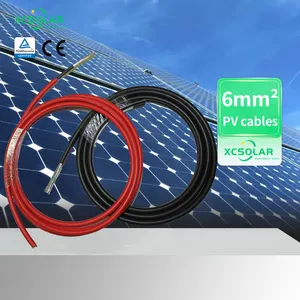 Cavo di alimentazione solare connettori 4mm2 ~ 10 mm2 cc cavo 12.6v 6a solare alla centrale elettrica cavo fotovoltaico batteria solare Xcsolar