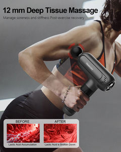 Phenitech-Tiefenmassagepistole Perkussion für Rücken und Muskeln für Sportler, mit 4 Massageköpfen zur Schmerzlinderung - Product Image 5