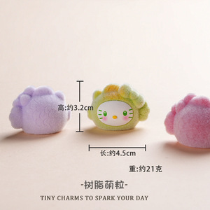 Barang-barang Dekoratif Selebriti Internet Figurine Lucu Kerajinan Resin Ornamen Kecil Dekorasi Meja Kantor - Product Image 4