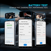 JDiag T1 2-en-1 Scanner Bluetooth OBD2 avec Affichage HUD, Compteur de Vitesse et Testeur de Performance Automobile pour Tous les Véhicules Essence OBDII