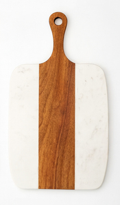 Tabla de cortar de madera de tamaño personalizado con mango, tablas de cortar de madera para verduras y frutas - Product Image 2