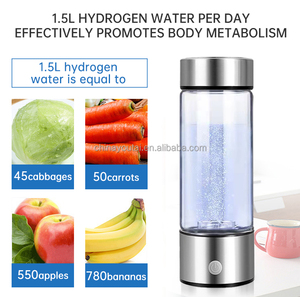 En İyi Kalite Tedarikçi Zengin Hidrojenli Su Üretici Negatif İyonlu Şarj Edilebilir Hidrojenli Su Şişesi - Product Image 4