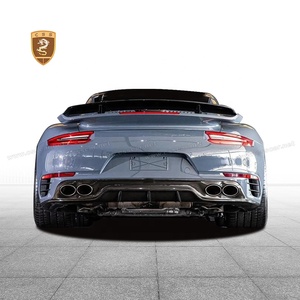 Difusor Trasero de Fibra de Carbono Estilo AK para <span class=keywords><strong>Porsche</strong></span> 911 <span class=keywords><strong>991</strong></span>.2 <span class=keywords><strong>Turbo</strong></span> <span class=keywords><strong>S</strong></span> - Product Image 6